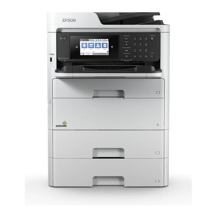 Epson WorkForce Pro WF-C579R, a4 color desktop inkjet multifunction, front view